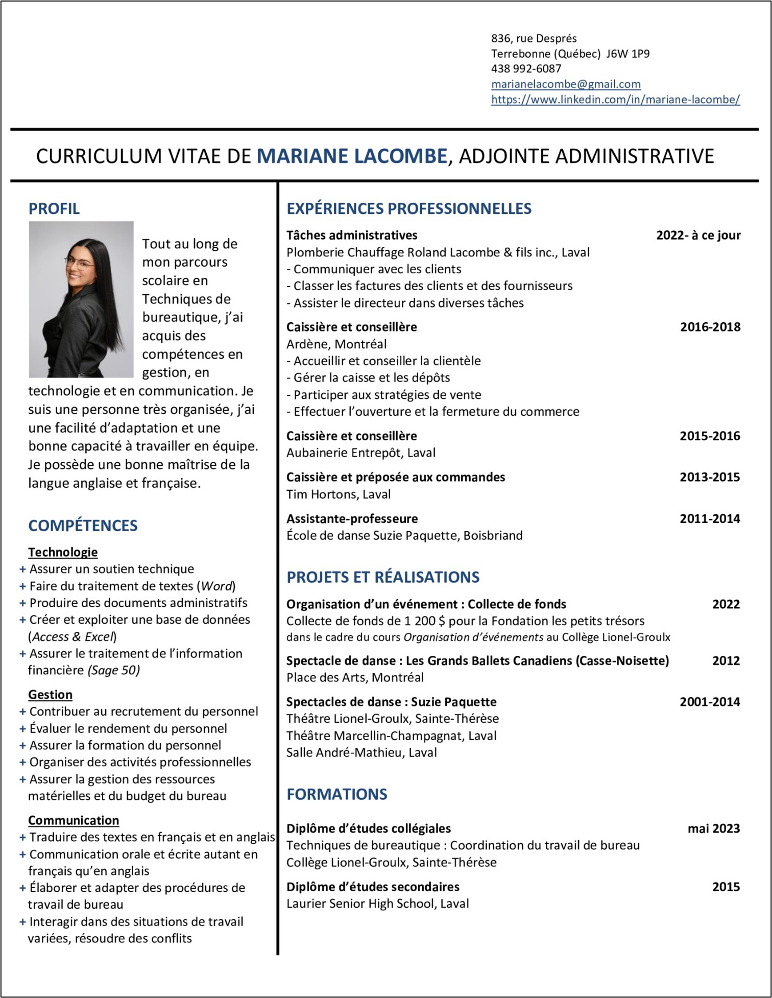 CV
